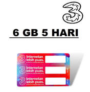 VOUCHER TRI 6 GB 5 HARI (VBM3X)