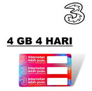 VOUCHER TRI 4 GB 4 HARI