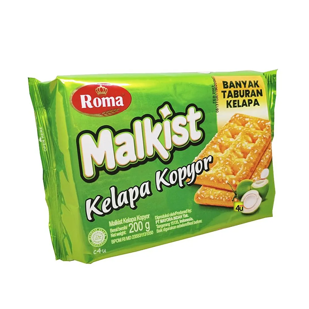 ROMA MALKIST KELAPA KOPYOR - Gambar Produk