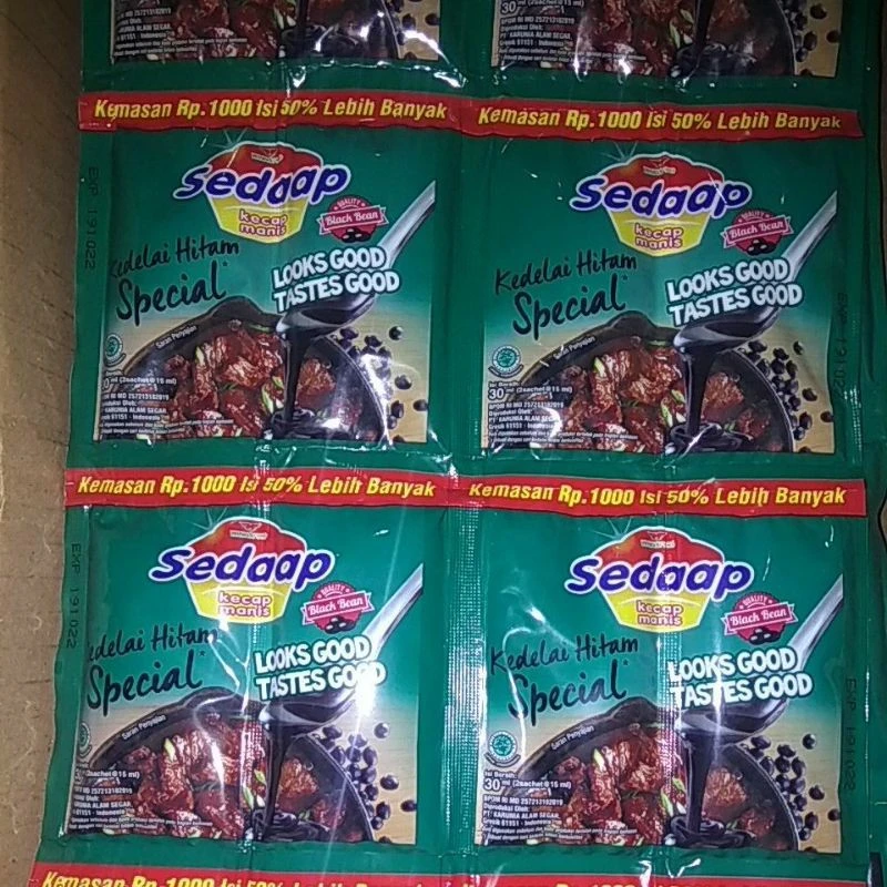 KECAP MANIS SEDAP 42g SACHET - Gambar Produk