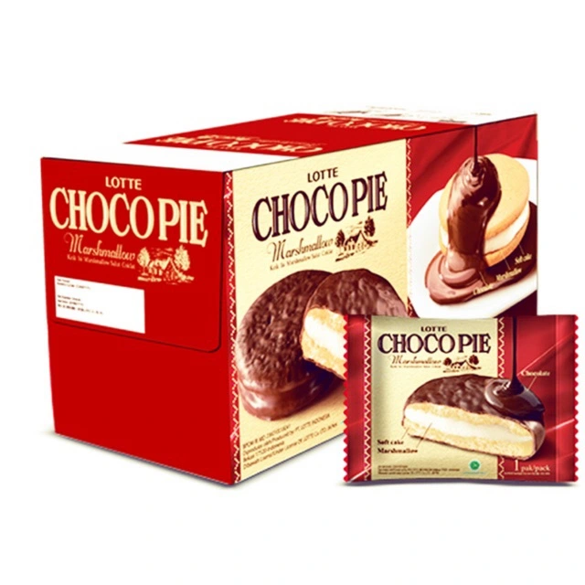 LOTTE CHOCO PIE - Gambar Produk