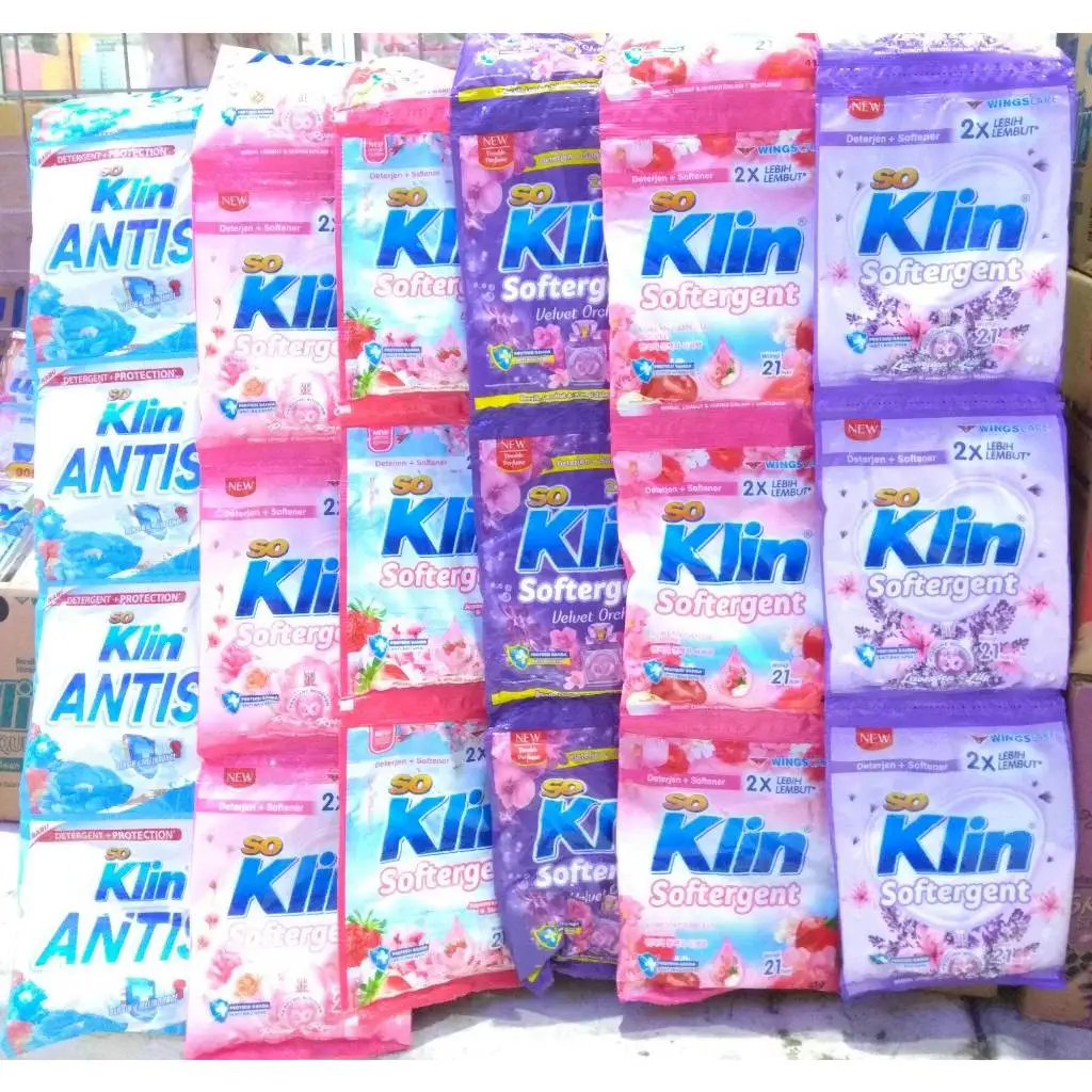 SOKLIN POWDER DET SACHETET - Gambar Produk