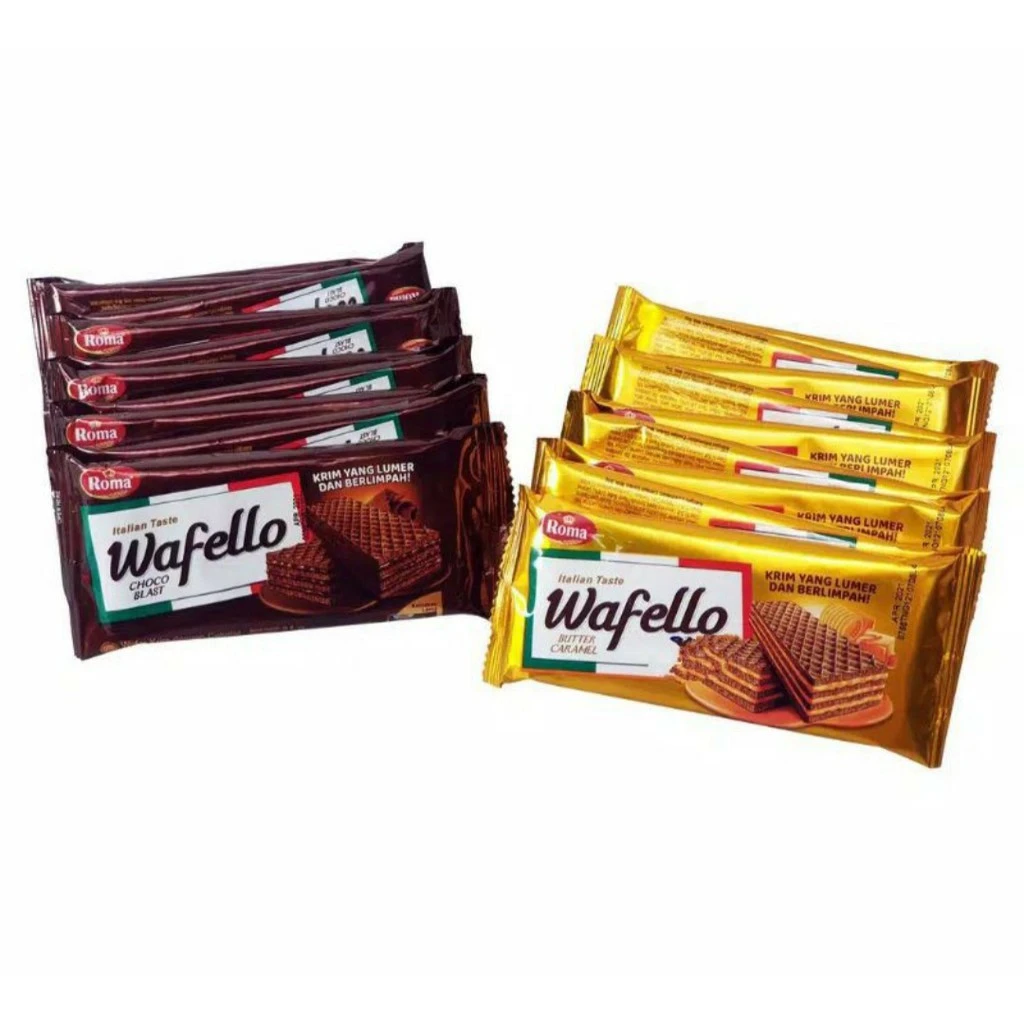 WAFELLO 1000 COKLAT ISI 12 - Gambar Produk