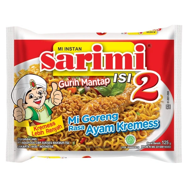SARIMI GORENG AYAM KREMES - Gambar Produk