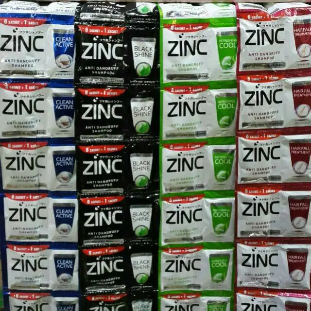 SHAMPO ZINC Sachet - Gambar Produk