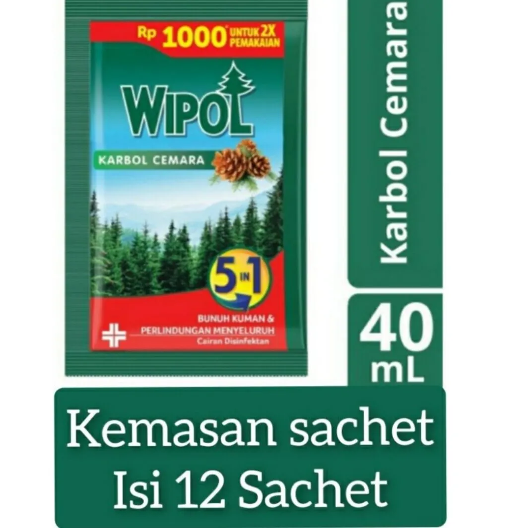 WIPOL KARBOL SACHETET - Gambar Produk