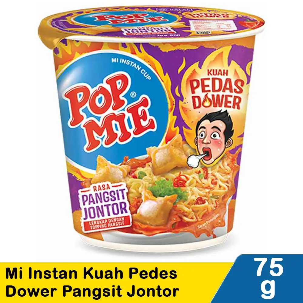 POP MIE PEDAS DOWER - Gambar Produk