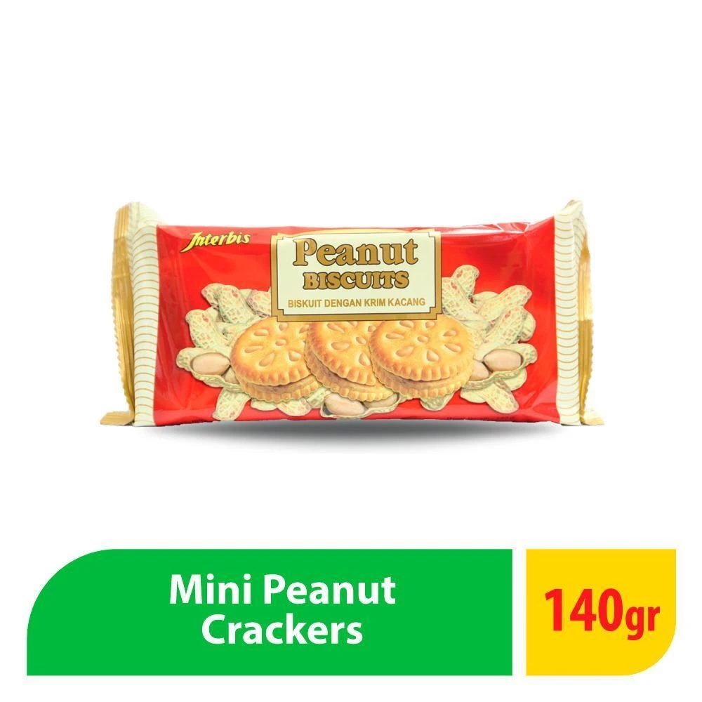 PEANUT BISKUI CREACKER 140 GR - Gambar Produk