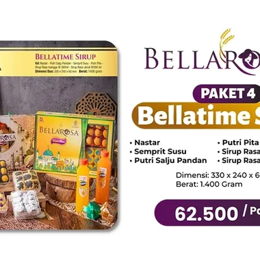 PAKET THR LEBARAN :  PAKET SIRUP BELLAROSA - Gambar Produk