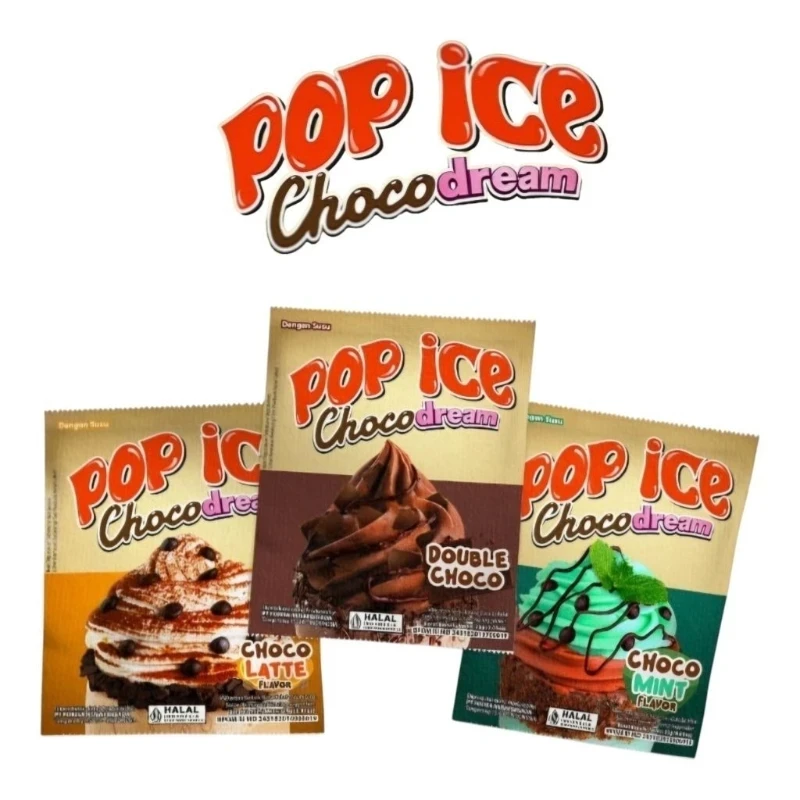 POP ICE DOUBLE CHOCO - Gambar Produk