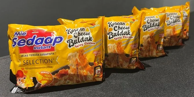 MIE SEDAP KOREA CHEESE BULDAK - Gambar Produk