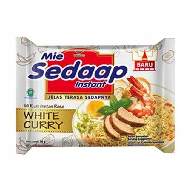 MIE SEDAP WHITE CURRY - Gambar Produk