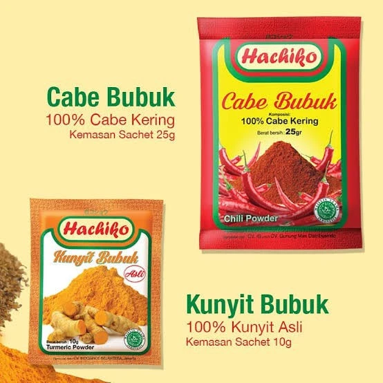 HACHIKO KUNYIT BUBUK - Gambar Produk