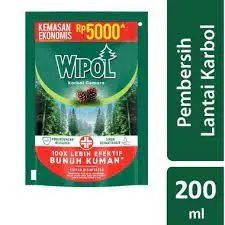 WIPOL KARBOL 200 ML - Gambar Produk