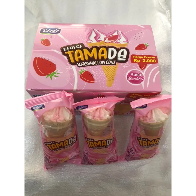 TAMADA MARSMELLOW CONE - Gambar Produk