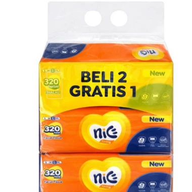 TISU NICE 320 2+1 - Gambar Produk
