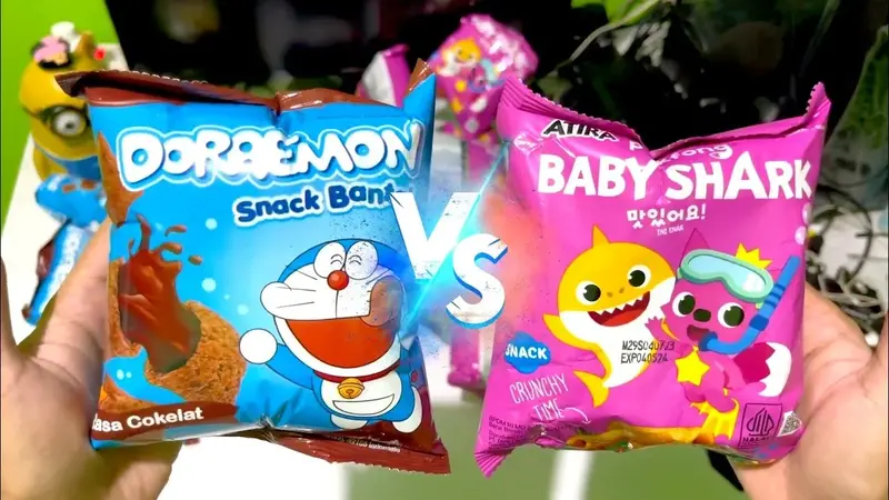BABY SHARK/DORA EMON - Gambar Produk