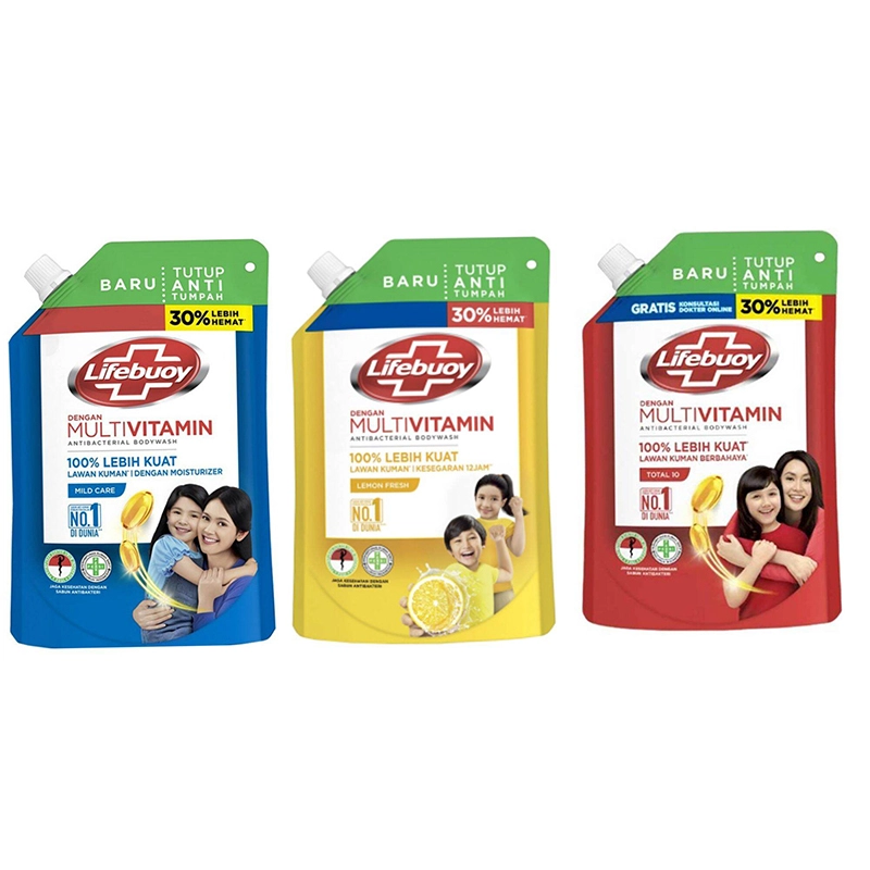 SABUN LIFEBUOY 400 ML - Gambar Produk