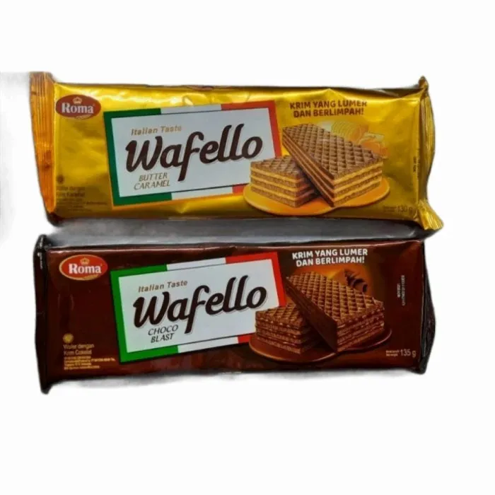 WAFELLO ROMA WAFER BIG - Gambar Produk