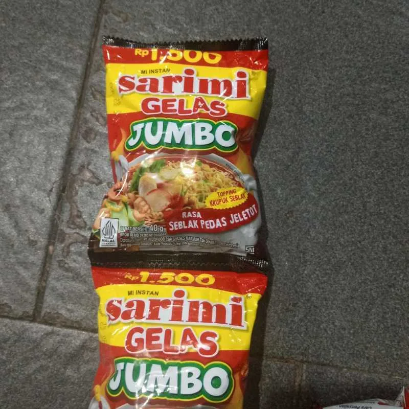 SARIMI GELAS JUMBO - Gambar Produk