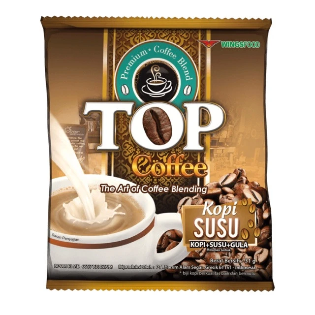 KOPI TOP SUSU 3in1 - Gambar Produk