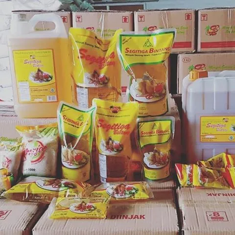 MINYAK SEGITIGA BINTANG 1800 ML - Gambar Produk
