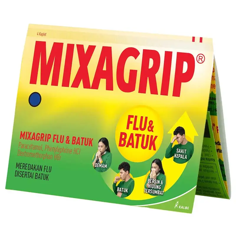 MIXAGRIP FLU DAN BATUK - Gambar Produk