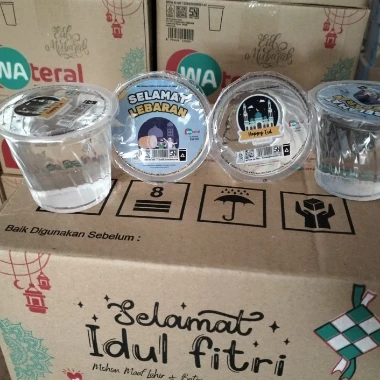 AQUA GELAS MINI MERK WATERAL - Gambar Produk