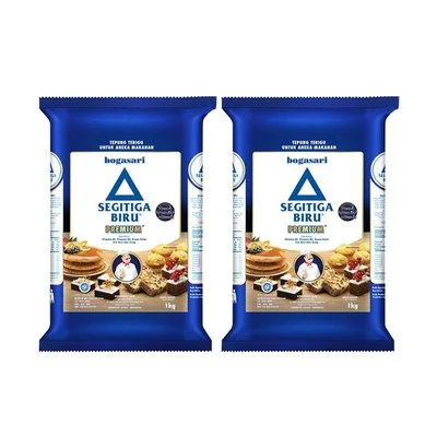 TEPUNG SEGITIGA BIRU 1/2 KG - Gambar Produk
