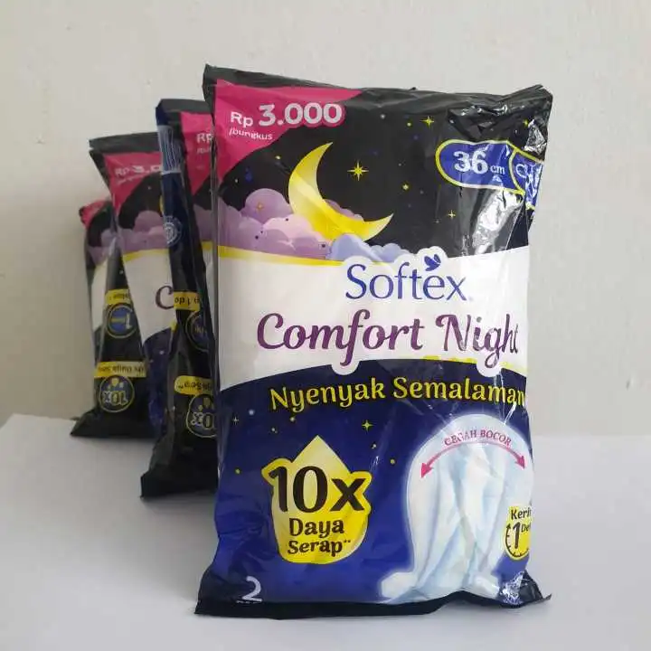 SOFTEX COMFORT NIGHT RENT - Gambar Produk