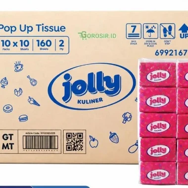 TISU JOLLY POP UP 160s - Gambar Produk