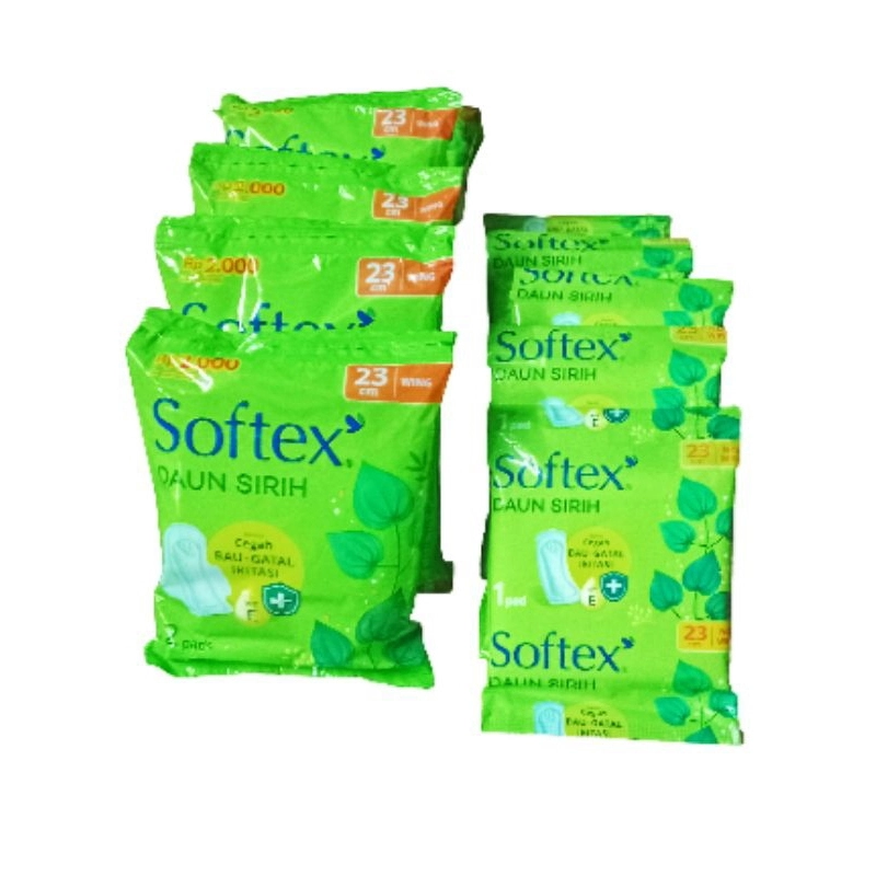 SOFTEX DAUN SIRIH RENTENG 23cm - Gambar Produk