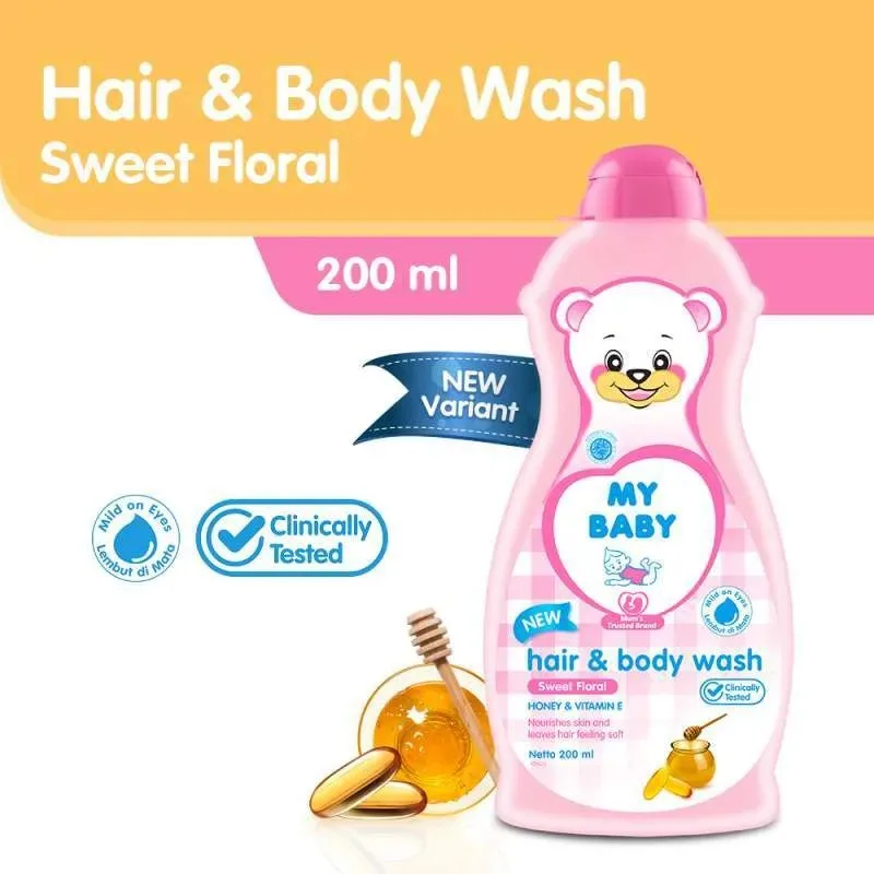MY BABY BODY WASH 150ML - Gambar Produk