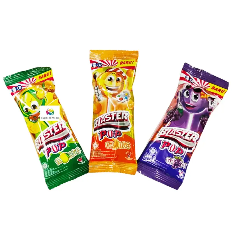 PERMEN BLASTER LOLYPOP - Gambar Produk