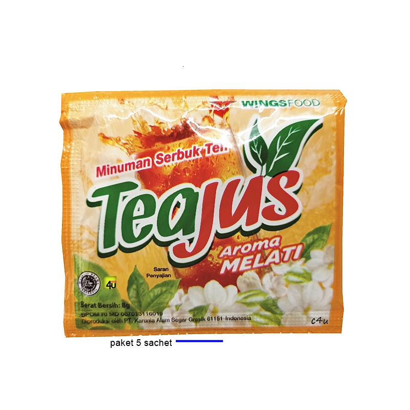 TEA JUS MADU SACHETET - Gambar Produk