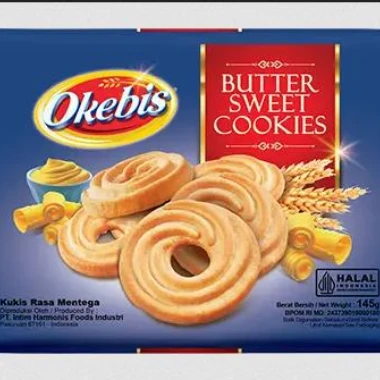 OKEBIS BUTTER COOKIES - Gambar Produk