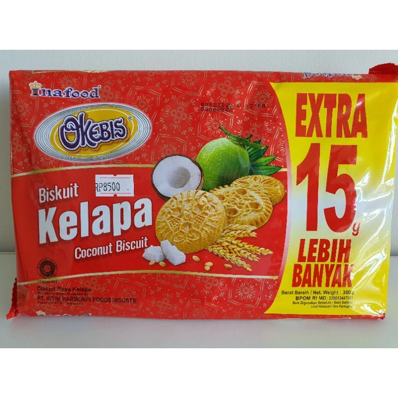 OKEBIS BISKUIT KELAPA - Gambar Produk
